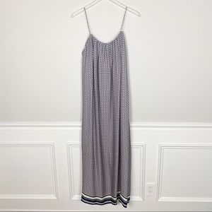 Vince silk scarf maxi dress